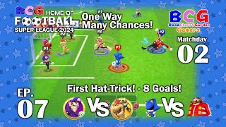 BCG Football Super League 2024 EP 07 MD 02 Waluigi-Bowser, Metal Sonic-Dr. Eggman