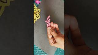 DIY cute paper cutting #papercraft #कलाgallery #youtubeshorts