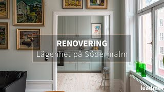 Totalrenovering av en lägenhet på södermalm