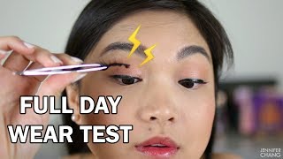 MAGNETIC EYELINER & EYELASHES REVIEW | FULL DAY WEAR TEST | MAGNALASHES