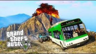 playing gta5 and testing bus on mountchillyard