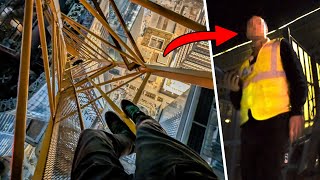 300 Meter Crane Climb in Turkey Doesn't Go To Plan 😲