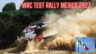 Test Rally Mexico 2023 | Ogier Evans Rovanpera | Toyota Yaris Rally 1 HYBRID | 1080p | Pure Sound