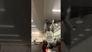 Shannon Sharpe Working Out