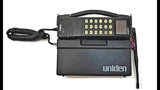 1988 Uniden Analogue Mobile Phone Teardown and Power Up