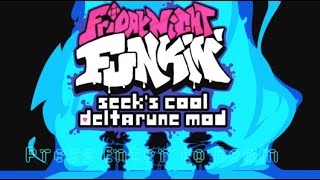 Friday Night Funkin' Vs Seek’s Cool Deltarune FULL WEEK - Cutscenes {FNF Mod} (Xmr79)