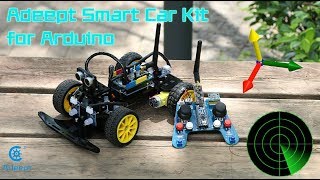 Adeept Upgraded 4WD Smart Car Kit for Arduino UNO R3 and Nano | Adeept Robotics Kits