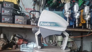 ĐÃ BÁN 💥Máy cắt ống ASADA BEAVER SAW 170E (Nhật) điện 100V - công suất 1010W ☎️☎️0936.233.554