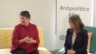 Marianne Williamson Visits With NH Coalition Against Domestic and Sexual Violence