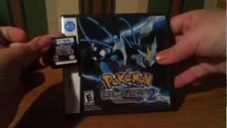 Pokemon Black 2 Unboxing