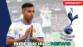 URGENT! The Battle for Rodrygo: Tottenham's Determination to Land the Brazilian Sensation!