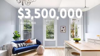 Inside a $3.5M Boerum Hill, NYC Townhouse | 9 Rooms, 6 Beds, 4.5 Baths and a Children's Play Room