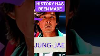 Squid game star Lee jung-jæ makes history