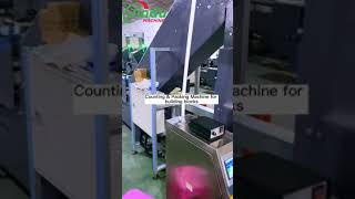 plastic Accessories counting packing machine #packagingmachine