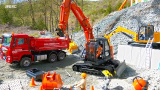 BEST OF HARD WORKING RC MACHINES IN THE DIRT - RC EXCAVATOR DIGGING HARD SOIL - MAN SCALEART