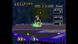 falco vs fox: catching fullhop with lasers