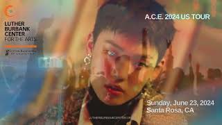 K-pop's  A.C.E. 2024 US Tour Live in Santa Rosa at The LBC