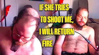 KingCobraJFS says NAL is threatening to shoot him and he tells her to try