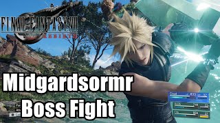 Final Fantasy VII Rebirth Midgardsormr Boss Fight