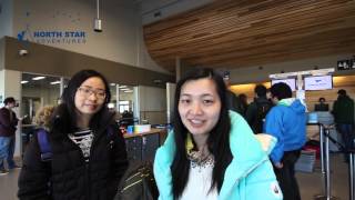 Taiwanese guests speak Mandarin about their North Star Adventures experience