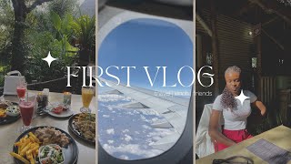 FIRST VLOG| last days at home + lunch dates