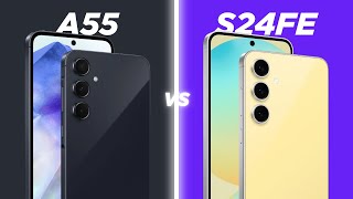 Samsung S24 FE vs Samsung A55