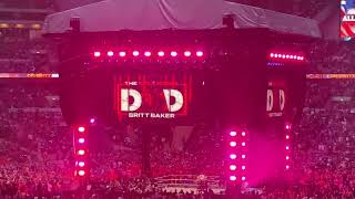 AEW All In Saraya / Toni Storm / Dr Britt Baker / Hikaru Shida entrances