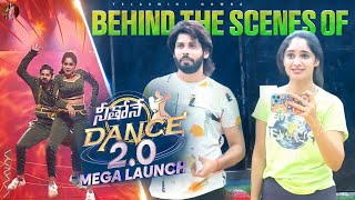 Behind The Scenes Of Neethone Dance 2.0 😍| Tejaswini Gowda | Amardeep Chowdary