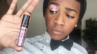 NYX Roll On Shimmer Swatch and Review || StylezByJuBae