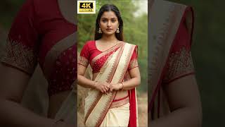 4K AI Indian Lookbook Model | Plus Size Model | Saree#model #beauty  Model Lookbook Part - 07