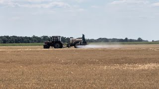 23.07.2023 р. Підготовка до посіву ріпаку. Внесення гліфосату.