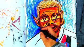 Drawing Neymar Jr