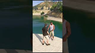 CAN MICHAEL SAVE FRANKLIN FROM SUICIDE? #shorts #gta5 | TECHNO GAMERZ GTA 5