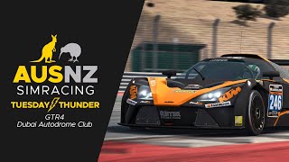 GTR4 @ Dubai Autodrome club Tuesday Thunder Playthrough Raceroom