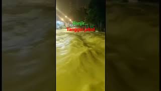 banjir akibat tanggul jebol #shorts