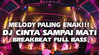 DJ CINTA SAMPAI MATI BREAKBEAT GALAU FULL BASS 2022 || DENGARKANLAH DI SEPANJANG MALAM AKU BERDOA