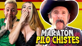 ESPAÑOLES REACCIONAN a PILO CHISTES por PRIMERA VEZ con MIKE SALAZAR!