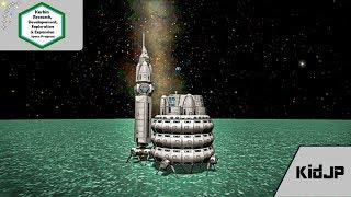 Sending HUGE Hab Module to Minmus!  |  KRDEESP  |  KSP