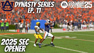 SEC Play Begins For The Auburn Tigers In Year 2025 | College Football 25 Dynasty