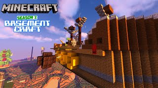 I Built Bowser's Airship in Minecraft Survival!