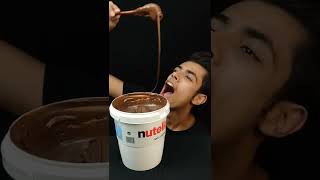 #shorts  nutella eating