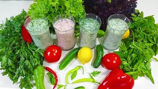 Yogurt Drink Recipe in 5 Minutes | vegetables Yogurt Drink Recipe | دوغ های ناب و اصیل وطنی