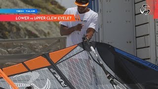 When to use lower or upper clew eyelet | Monty Spindler Tech Talks