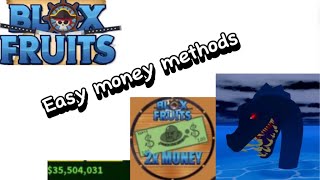 Easiest methods to get cash in blox fruits - all seas!