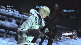 Resident Evil 6: Solo Mercenaries 150 combo Sherry