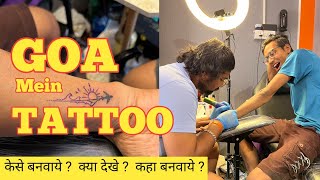 Goa Mein Tattoo | Namaste Bharat Yatra MrVG #Ep-19