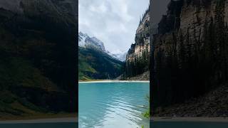 🇨🇦Canada🇨🇦 Lake Louise #canada #nature #lake #travel #hiking #relaxing #explore #shorts #fyp