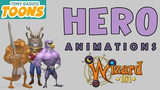 Wizard101: Hero Animations