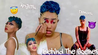 Birthday Angels and Demons Behind the Scenes! | Photoshoot Vlog!