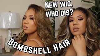 IT'S A WIG! Virgin Hair DUPE | It's SYNTHETIC TOO!  | SENSATIONNEL ZELENA LDW002 | Tiarra Ess